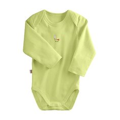 Боди Наша мама размер 68, салатовый