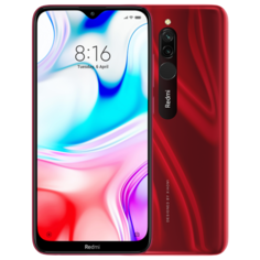 Смартфон Xiaomi Redmi 8 4/64GB рубиново-красный