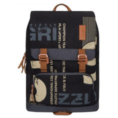 Рюкзак Grizzly RU-929-1 14 черный/серый