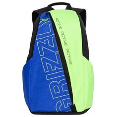 Рюкзак Grizzly RQ-910-1 9 черный/лимонный