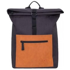 Рюкзак Grizzly RQ-913-1 10 черный/кирпичный