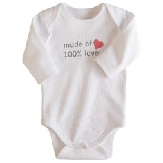 Боди Наша мама размер 62, белый