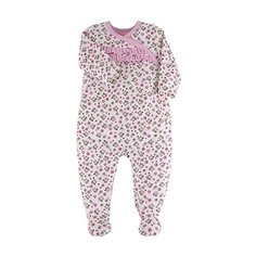 Комбинезон Наша мама размер 80, белый/розовый