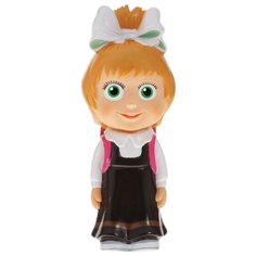 Игрушка для ванной Затейники Маша и Медведь Маша-школьница (GT7285) бежевый/коричневый