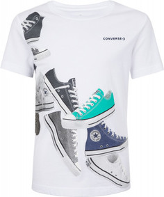 Футболка для мальчиков Converse Chucks Wrap, размер 164