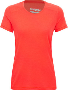 Футболка женская Saucony Sleevevizi, размер 42-44 No Brand