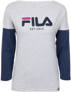 Футболка с длинным рукавом женская Fila, размер 50