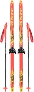 Комплект лыжный детский Nordway Flame 75 мм