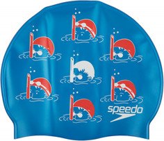 Шапочка для плавания детская Speedo Junior Slogan Cap