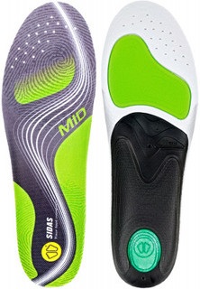 Стельки Sidas 3 Feet Activ Mid (для среднего свода), размер 35-36