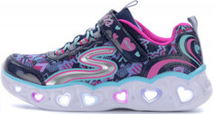 Кроссовки для девочек Skechers Heart Lights Love Lights, размер 32