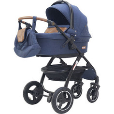 Коляска 2 в 1 Rant детская ALASKA 2019 RA007 Jeans blue РАНТ