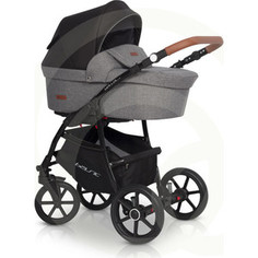 Коляска 2 в 1 Riko Basic BELLA LUX 01 темно-серый