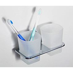 Стакан для ванны Wasserkraft Leine K-5000 двойной (K-5028D)