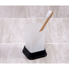 Стакан для ванны Wasserkraft Amper K-5400BLACK (K-5428BLACK)