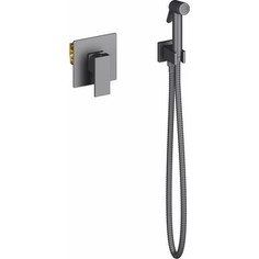 Смеситель для душа Timo Selene с гигиеническим душем, черный (2089/03SM)