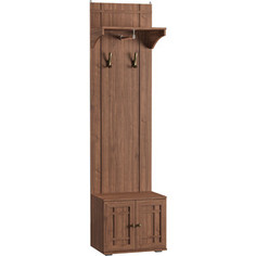 Шкаф комбинированный Моби Марко 10.09 орех селект каминный Mobi