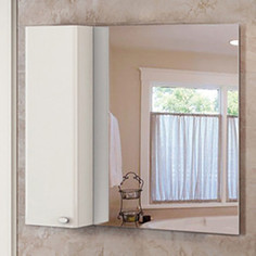 Зеркало-шкаф Comforty Неаполь 100 белый глянец (4139023)