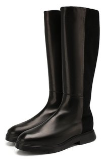 Кожаные сапоги Stuart Weitzman