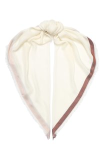 Платок Quadrata Rainbow из смеси кашемира и шелка Loro Piana