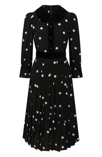 Платье в горох Dolce & Gabbana