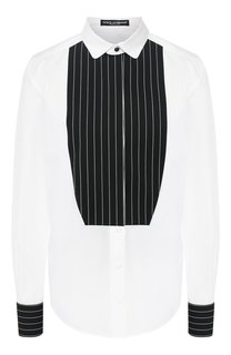 Хлопковая рубашка Dolce & Gabbana