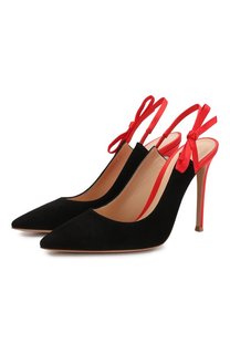 Замшевые туфли Caterina Gianvito Rossi