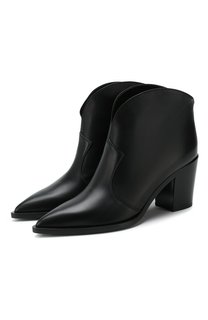 Кожаные ботильоны Gianvito Rossi