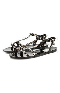 Резиновые сандалии Valentino Garavani Summer Rockstud Valentino