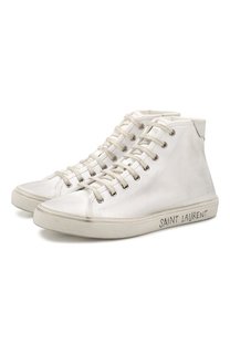 Текстильные кеды Malibu Saint Laurent