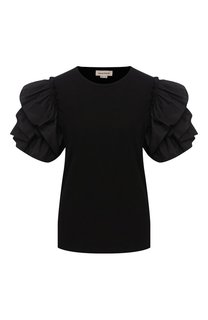Хлопковый топ Alexander McQueen