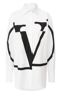 Хлопковая рубашка Valentino