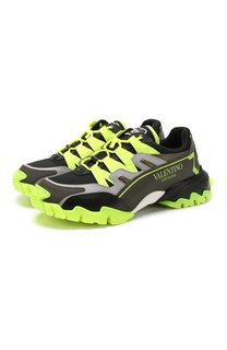 Комбинированные кроссовки Valentino Garavani Climbers Valentino