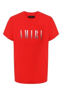 Хлопковая футболка Amiri