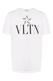 Хлопковая футболка Valentino