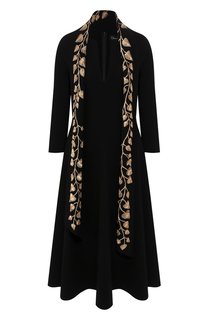 Шерстяное платье Oscar de la Renta