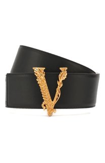Кожаный ремень Versace