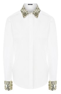 Хлопковая рубашка Dolce & Gabbana