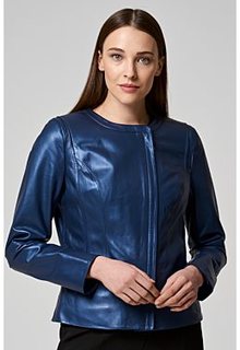 Куртка из натуральной кожи La Reine Blanche