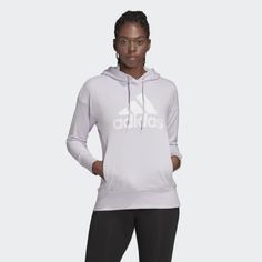 Удлиненная худи Badge of Sport adidas Athletics