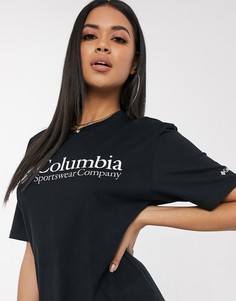 Черная футболка Columbia North Cascades-Черный