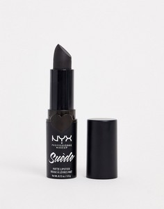 Матовая губная помада NYX Professional Makeup Suede - Alien-Красный