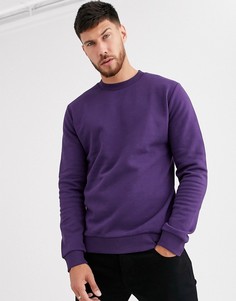 Фиолетовый свитшот ASOS DESIGN