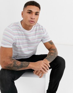 Футболка из органического хлопка в полоску ASOS DESIGN-Мульти