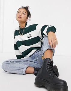 Свободный свитшот в полоску Lacoste-Мульти