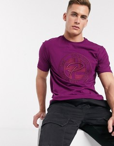 Фиолетовая футболка с логотипом River Island-Фиолетовый