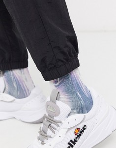 Носки с мраморным принтом ASOS DESIGN-Мульти