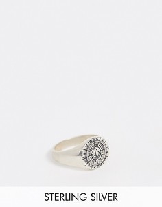 Серебряное кольцо-печатка со знаками зодиака Serge DeNimes-Серебряный