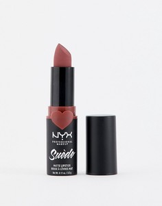 Матовая губная помада NYX Professional Makeup Suede - Lolita-Розовый
