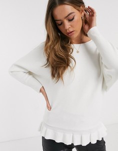 Кремовый джемпер QED London